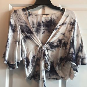 Tie dye crop top